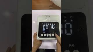 macam mana setting mesin kad kehadiran masa, how to modify time / date of punch card machine