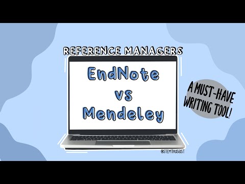 Reference Manager 101 | EndNote vs. Mendeley | Must-Have Writing Tool for Students!