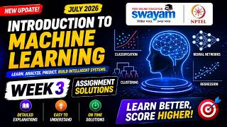 Introduction to Machine Learning Week 3 Assignment Answers 2026 | NPTEL July 2026 | NPTEL