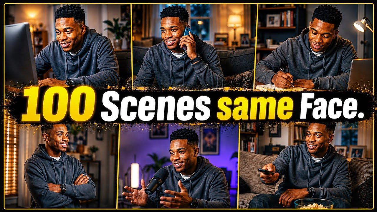 How I Create FULL AI Movies With 1,000+ Consistent Images! 🎥