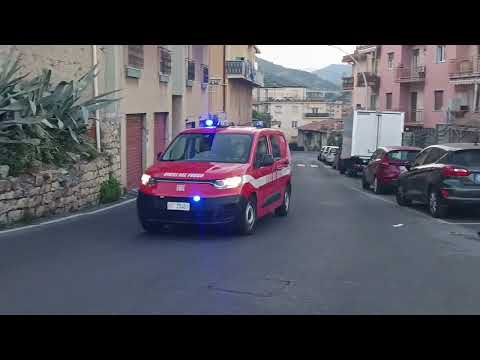 Video Fiat Doblò Vigili del Fuoco - Distaccamento di Sanremo in sirena!