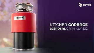 Cetro Kitchen Garbage Disposal CFPM KD-1832
