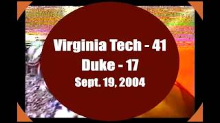 2004-09-19 - VT 41 - Duke 17