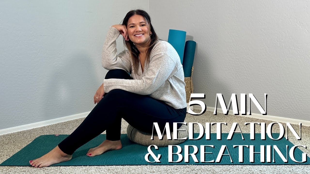 5 Min Meditation and Breathing - reduce anxiety and increase feelings ...