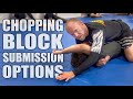 Chopping block details  mount submission options