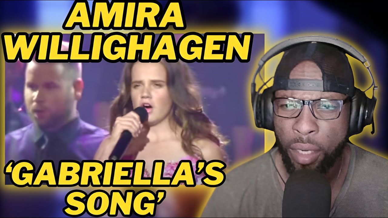 AMIRA WILLIGHAGEN SINGS GABRIELLA'S SONG | STUNNING PERFORMANCE | FIRST TIME REACTING