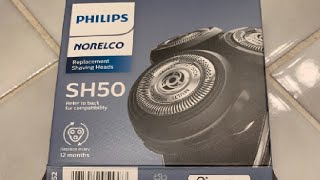 SH50 Replacement Heads Compatible with Philips Norelco Shaver Series Review, Sharp and durable cutti