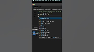 Useful python Tip - Reversing a string #python #pythonprogramming