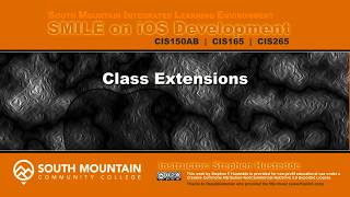 iOS Swift 11C Class Extensions