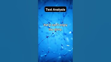 Text Analysis  #artificialintelligence