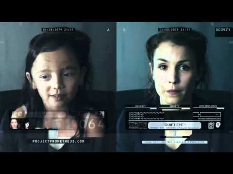 Quiet Eye. Prometheus Viral Video 3 HD 1080p