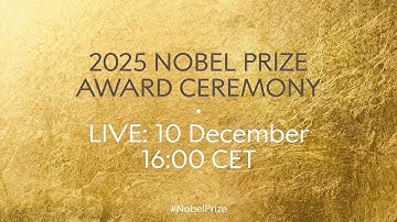 2025 Nobel Prize award ceremony