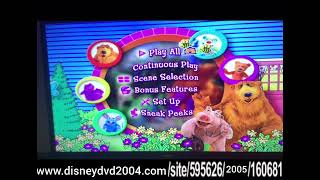 Bear in the Big Blue House Interactive DVD Menu