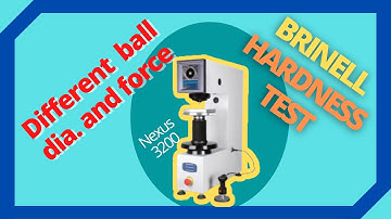 [Hardness] INNOVATEST Brinell Hardness Tester Nexus 3200 Demo