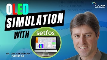 How to simulate an OLED with Setfos