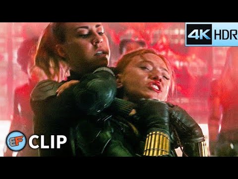 Natasha Romanoff vs Black Widows - Fight Scene | Black Widow (2021) 4K HDR Movie Clip