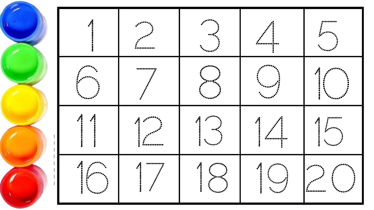 Abcd Count Numbers Counting Numbers, abcd, गिनती, 123, 1 to 100 counting, Learn to count ...