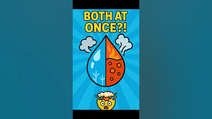 Water Can Boil AND Freeze At The Same Time 💧🔥❄️ #shorts