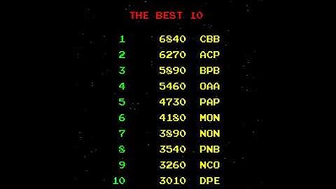 Space Demon (Nintendo 1980)  Attract Mode 60fps