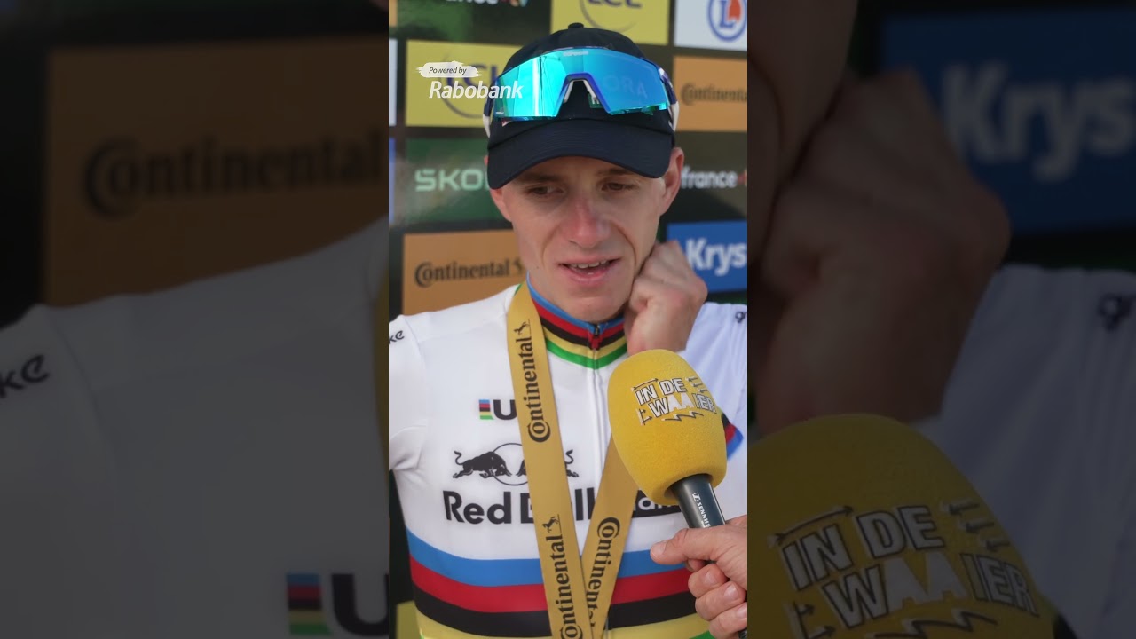 Evenepoel over waarom het in deze Tour wél allemaal lukt. En over de chocolademedaille om zijn nek.