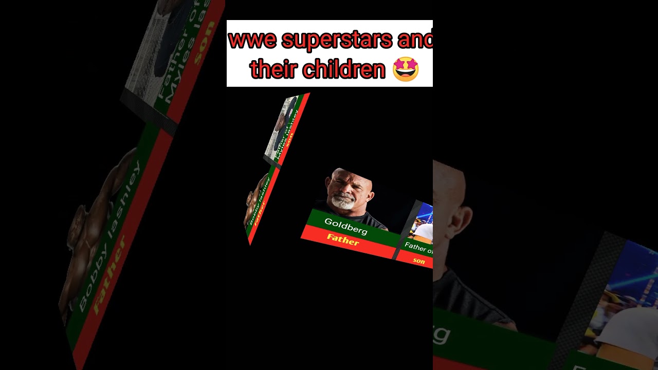 wwe superstars and their children 