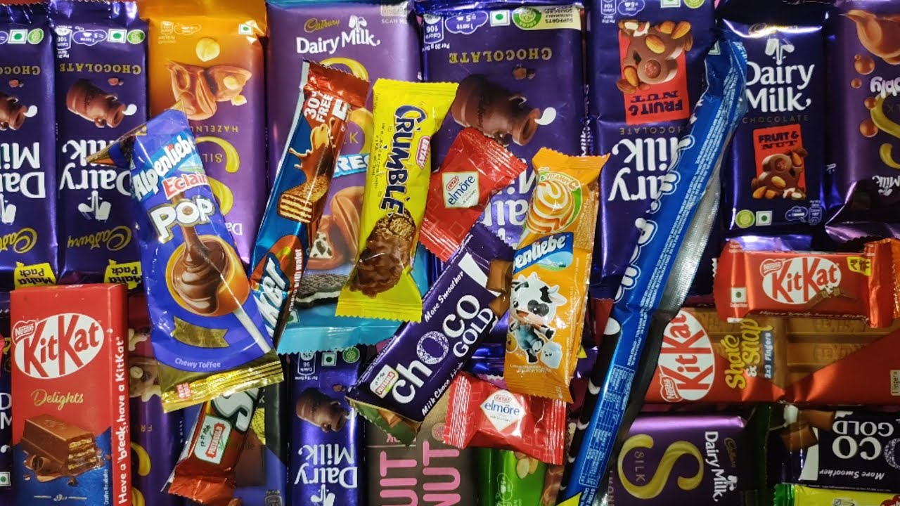 ASMR : Chocolate & candy || lot's of chocolate & candy || The best chocolate on YouTube