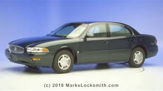 2000 to 2005 Buick LeSabre On Board Key Programming Guide