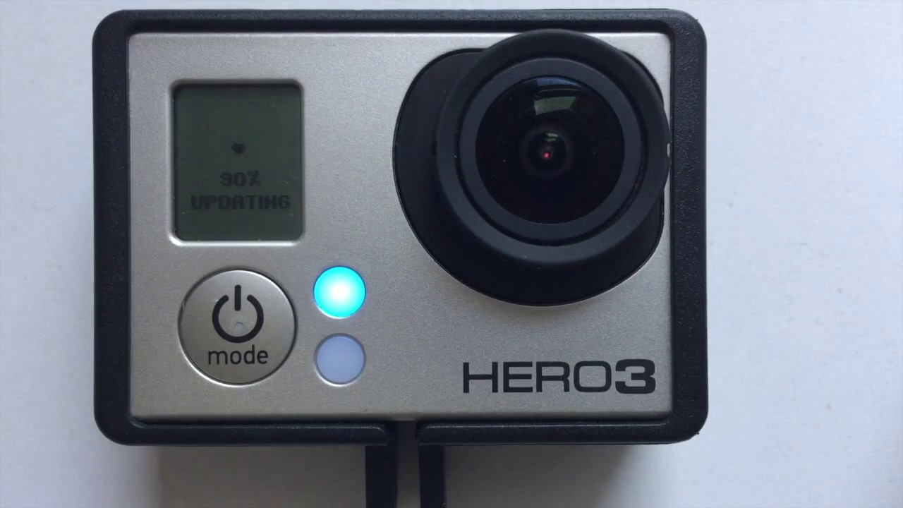 How to update firmware on GoPro HERO 3 (all versions) - YouTube