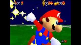 super mario 64 galaxy hack beating bowser the first time