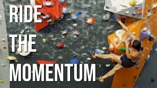 (Climbing Analysis) Ride the Momentum - A Simple Way to Climb with Flow