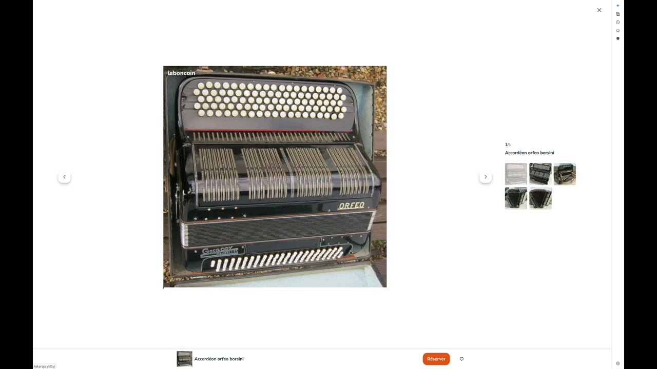 Harmonikkojen hinnat Euroopassa