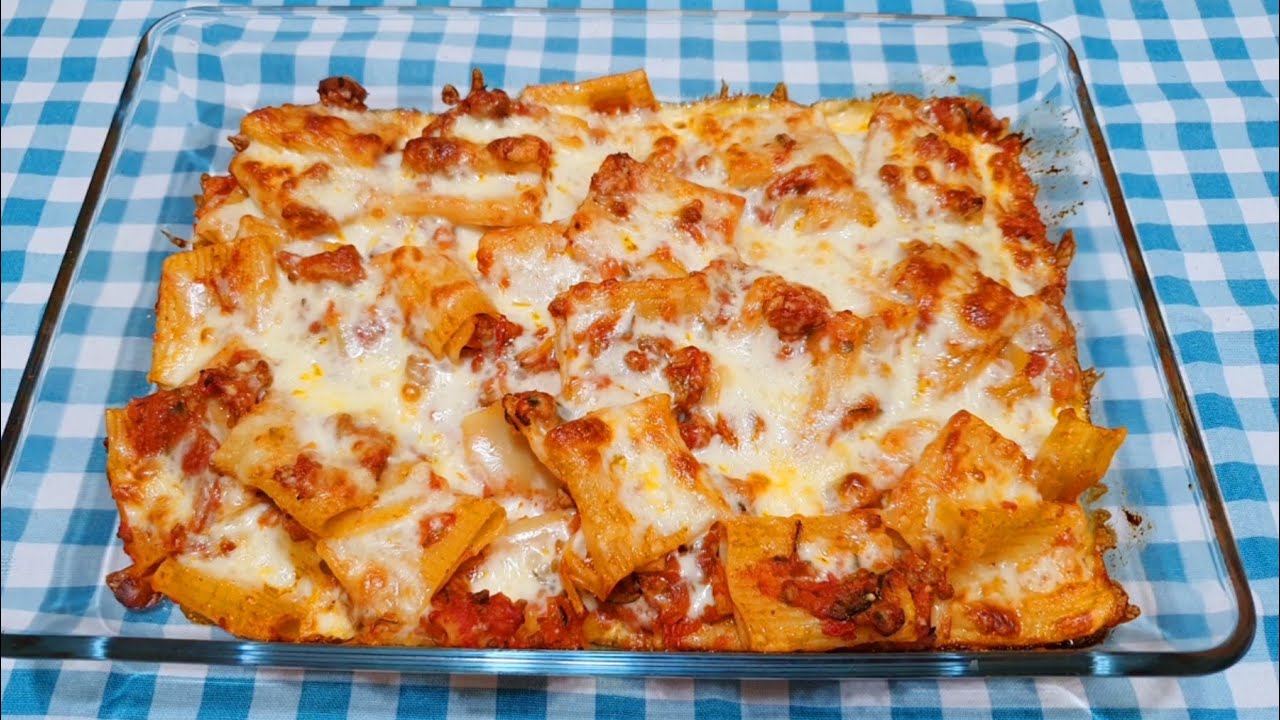 PASTA AL FORNO SUPER GOLOSISSIMA IN POCHI MINUTI Extra delicious baked pasta in a few minutes