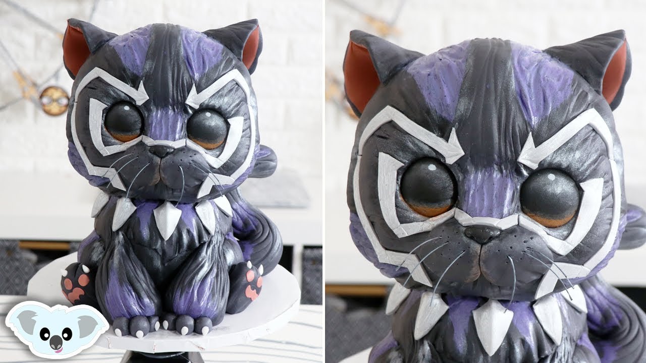 Black Panther Cake | Avengers Endgame | Cake Art | Koalipops