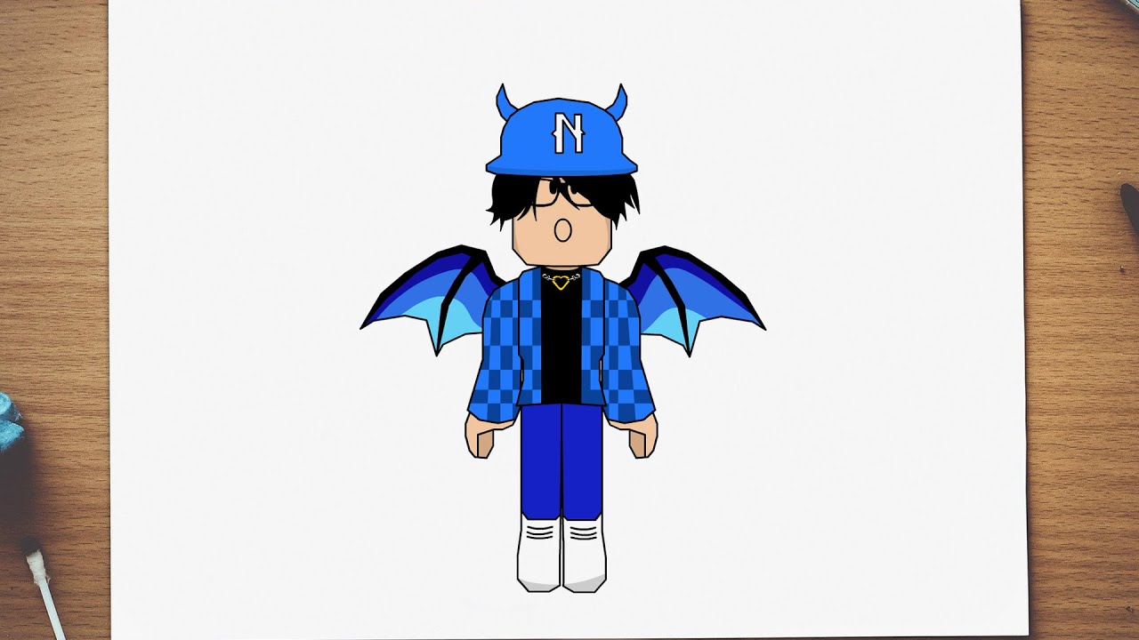 Draw your amazing roblox avatar, minecraft, or any others by Parasiti