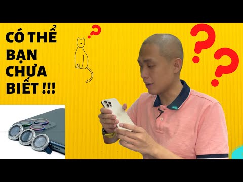 Video Hướng dẫn cách tháo lens bảo vệ camera trên iPhone... - youtube