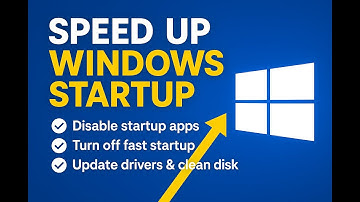 Windows Startup Speed Boost