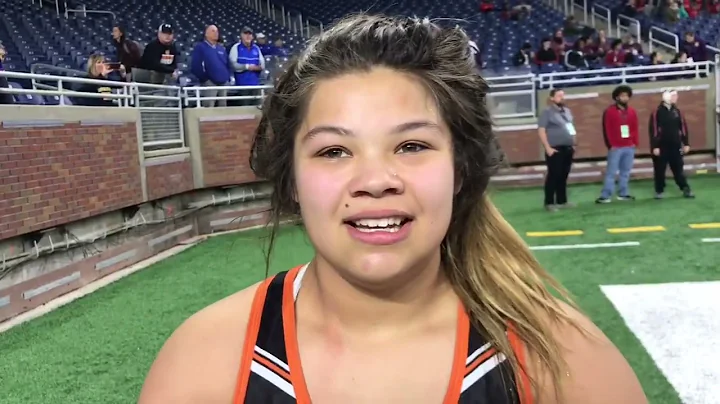 Watch Brightons Sabrina Nauss win first girls wres...