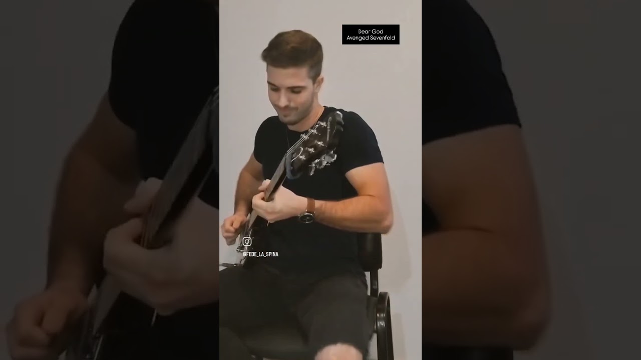 Dear God - Avenged Sevenfold (Solo de Guitarra)
