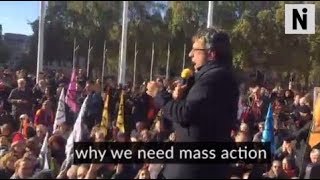 A passionate message by George Monbiot at the Extinction Rebellion