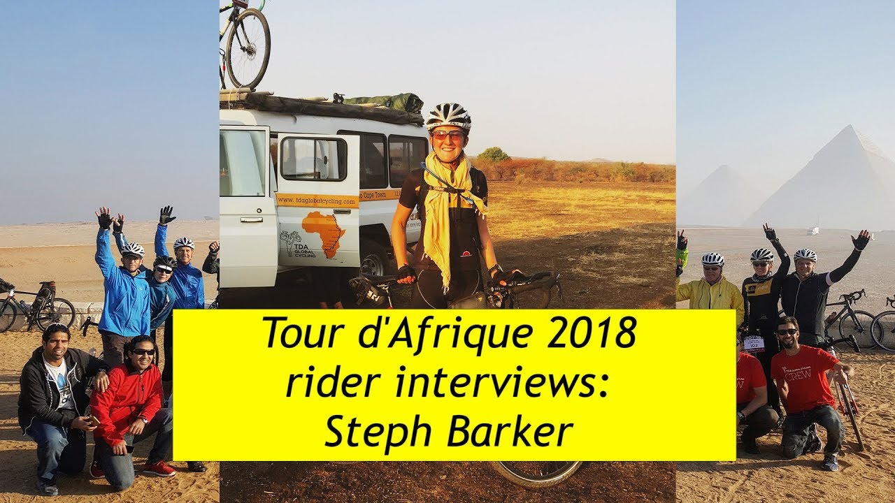 Tour d'Afrique rider profile: Steph Barker