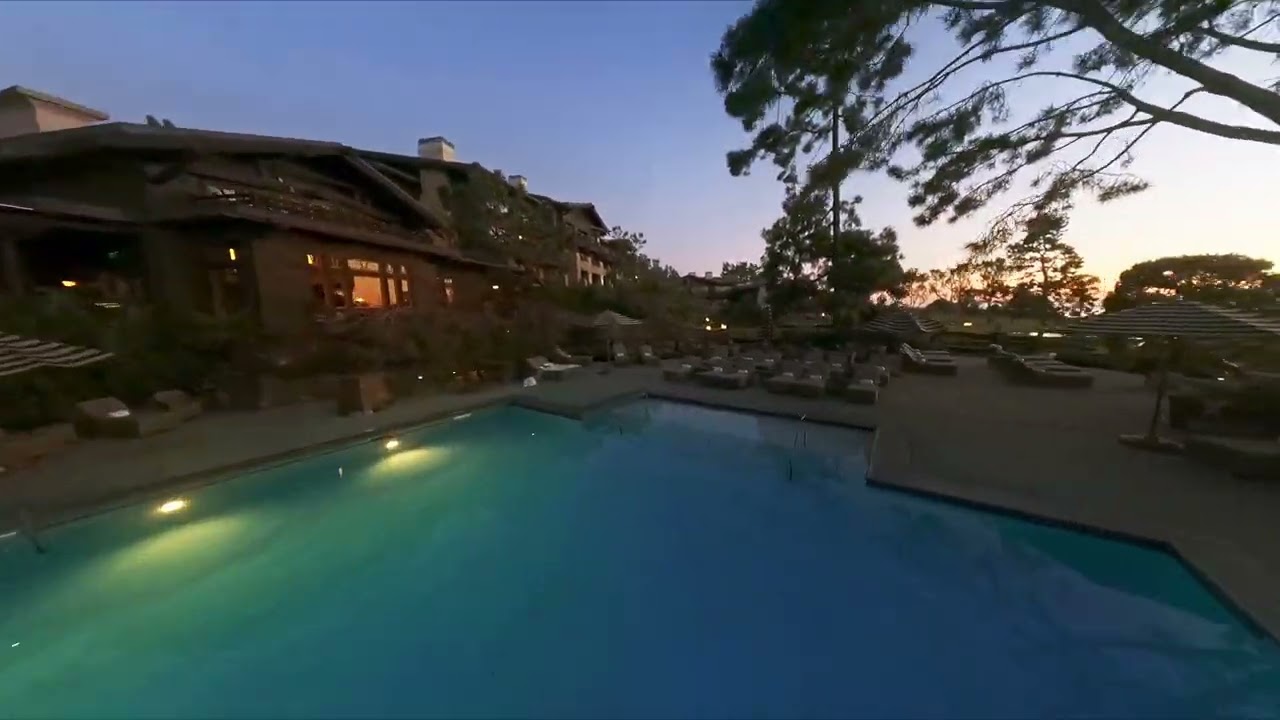 The Lodge Torrey Pines Spa At Sunset FPV Drone Tour YouTube