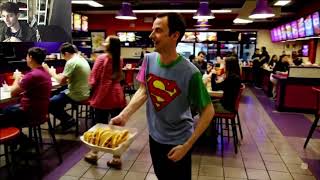 Outtake #3,126 Of Sheldon Cooper From The Fictitious Big Bang Theory Series Is Dancing At Taco Bell screenshot 2