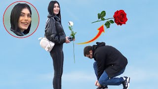 Giving Rose to Strangers🌹 - Awesome Reactions