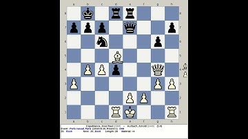 Capablanca, Jose Raul vs Aurbach, Arnold | Paris Casual Chess 1914, France