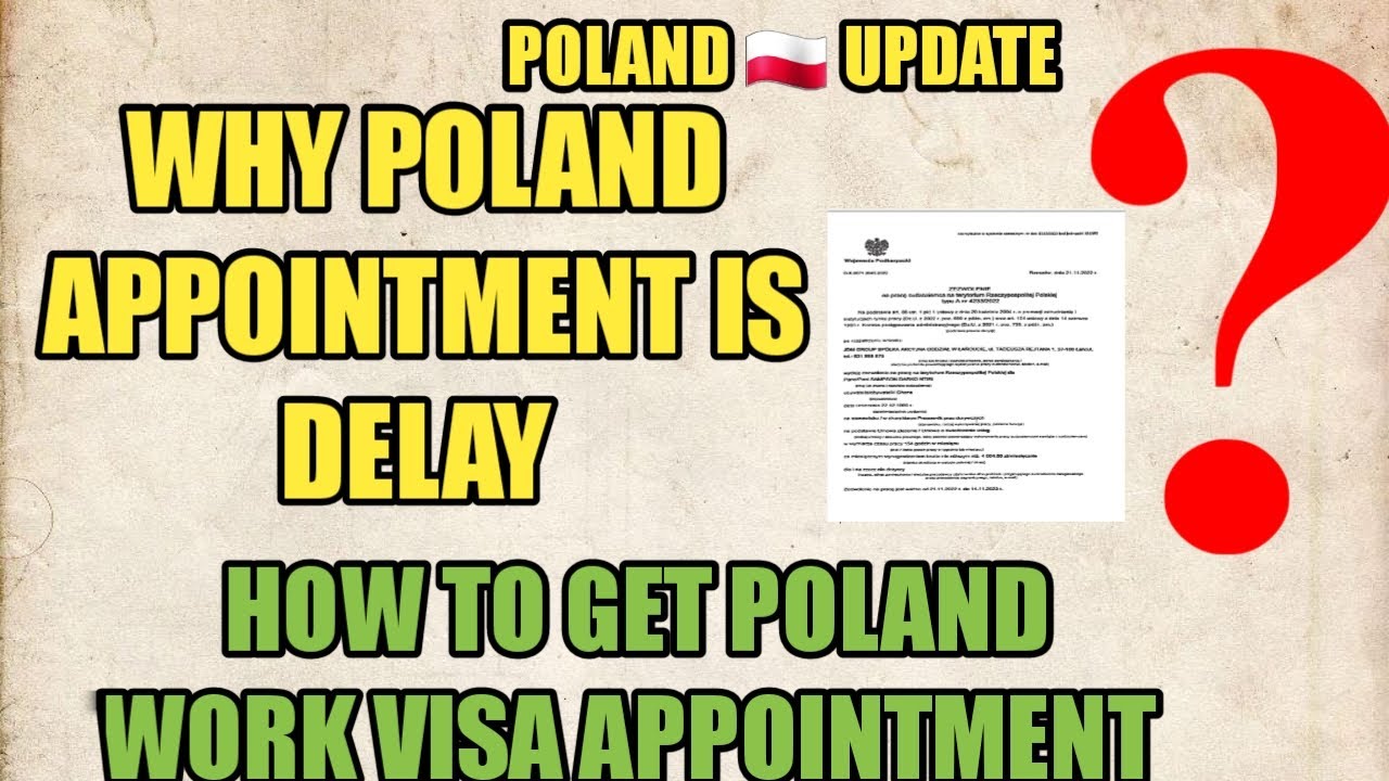 Latest Update Poland Work Permit | How To Get Poland EarlyAppointment ...