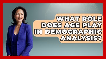 What Role Does Age Play in Demographic Analysis? | Demographic Data Answers News