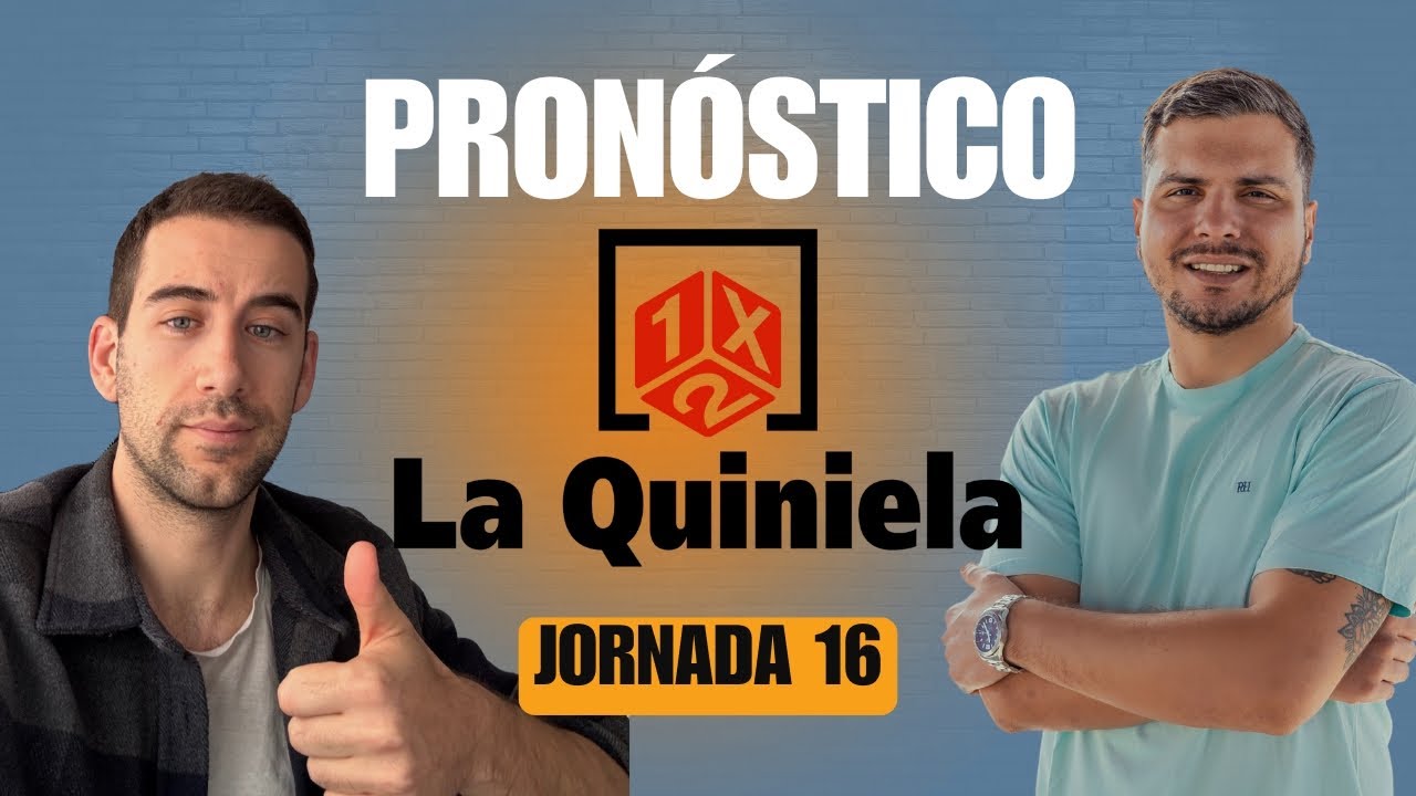 LA QUINIELA PRONÓSTICOS | Jornada 16 | Análisis de MISCASAS