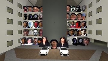 POV TOO MANY CRAZY NEXTBOTS FUN IN HOTEL!  #garrysmod100k   #garrymod