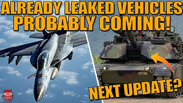 The PREVIOUSLY LEAKED VEHICLES HIGHLY LIKELY to be added in the DECEMBER UPDATE! - War Thunder