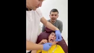 Oltini tishini uzib tashladi😂E onangni